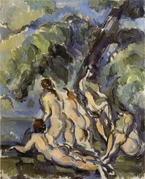 Paul Cezanne Baigneuses oil painting image
